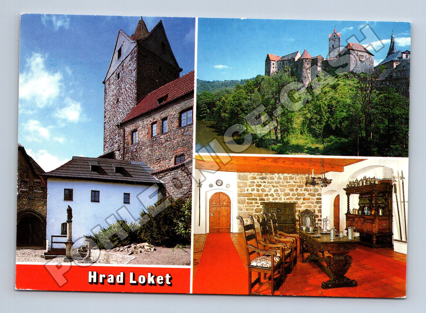 Pohlednice Loket hrad 1997 (M35162)