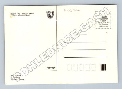 Pohlednice Hrubá Skála zámek Zotavovna ROH (M35164)