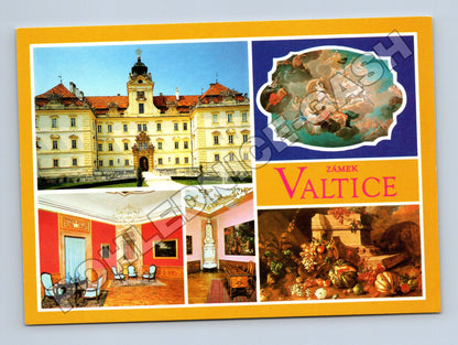 Pohlednice Valtice zámek interiéry (M35166)