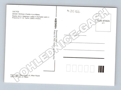 Pohlednice Valtice zámek interiéry (M35166)