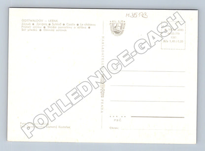 Pohlednice Zlín Lešná Zámek interiéry (M35173)