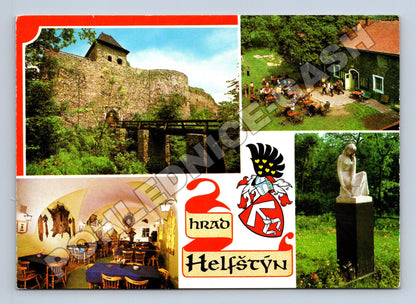 Pohlednice Helfštýn hrad a okolí 1979 (M35175)