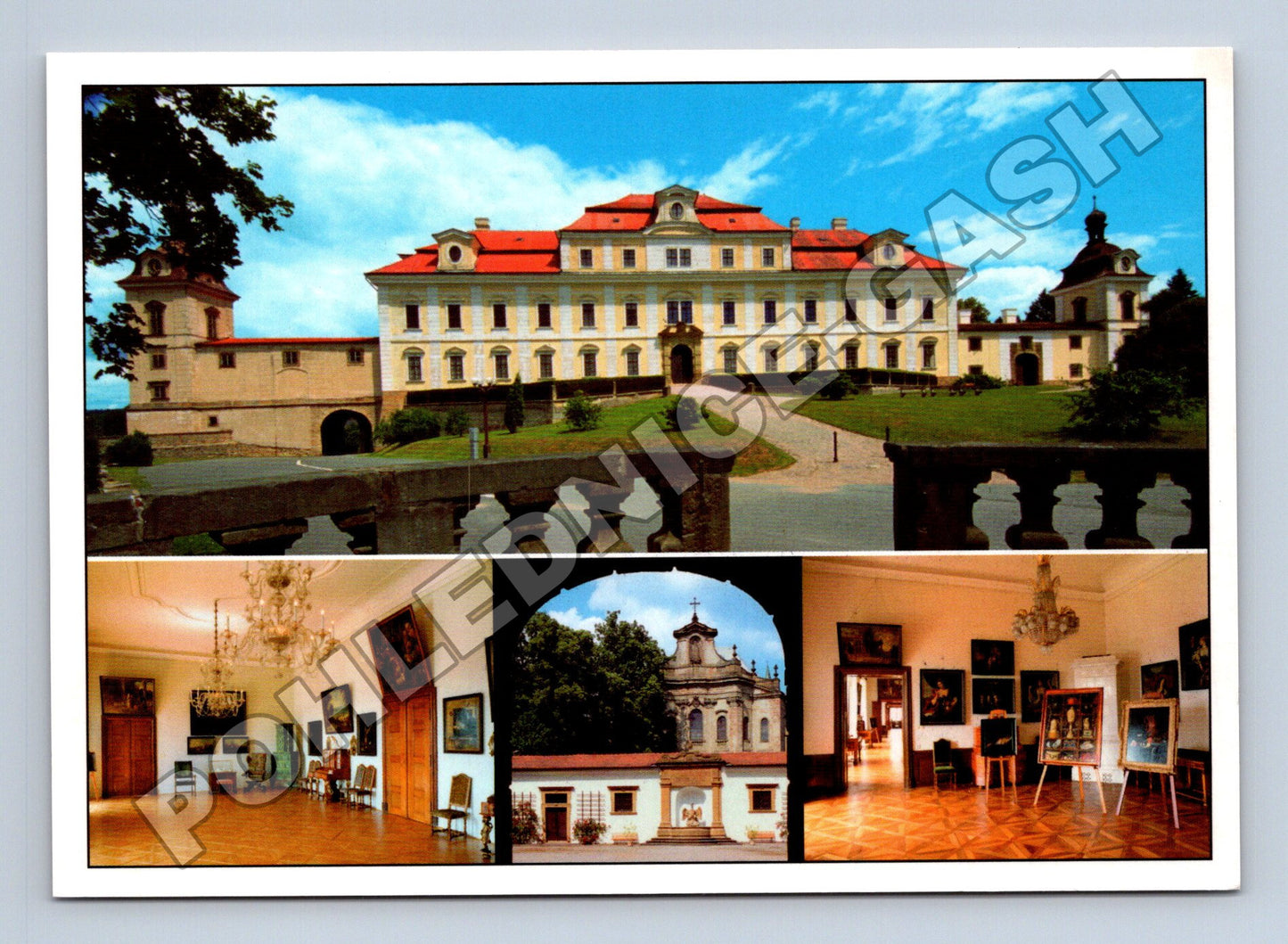 Pohlednice Rychnov nad Kněžnou zámek (M35177)