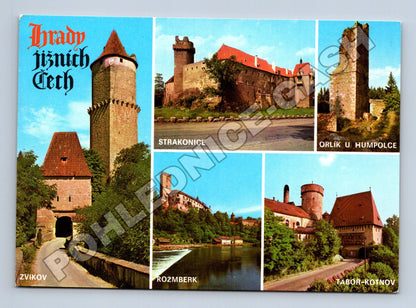 Pohlednice Hrady jižních Čech multi-view (M35186)