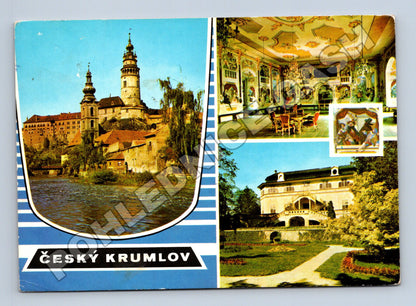 Pohlednice Český Krumlov hrad a zámek (M35195)