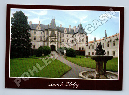 Pohlednice Zámek Žleby (M35197)