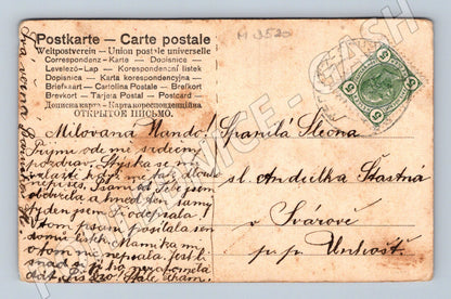 Pohlednice humoristický motiv RU ČR do 1950 (M3520)