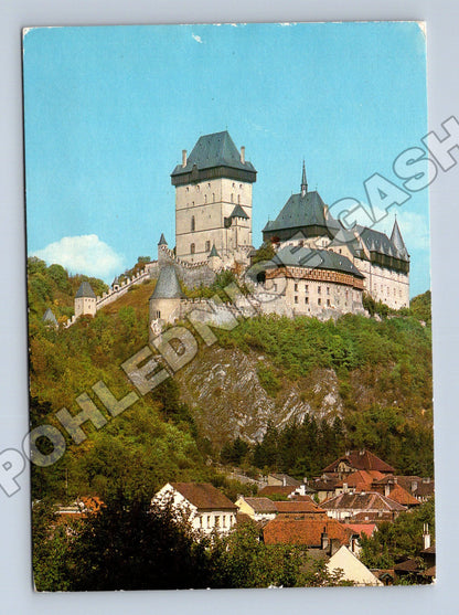 Pohlednice Karlštejn hrad 1980 (M35207)