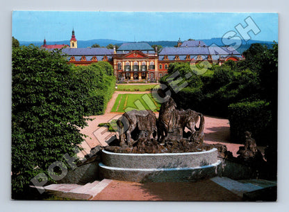 Pohlednice Dobříš zámek a zahrady 1996 (M35208)