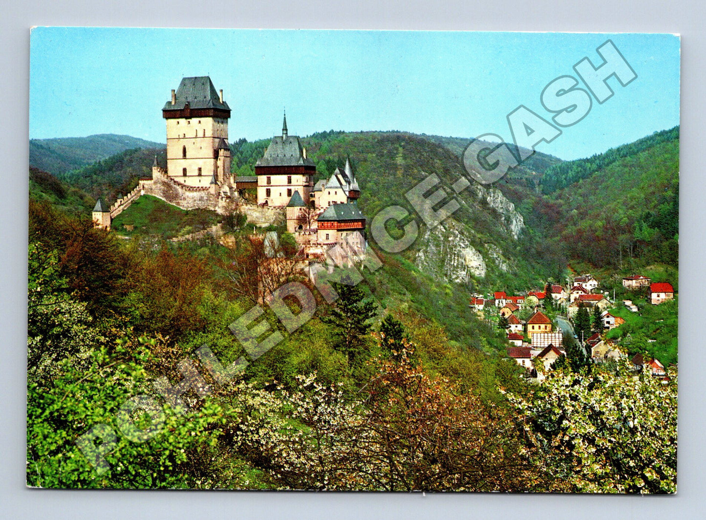 Pohlednice Karlštejn hrad (M35213)