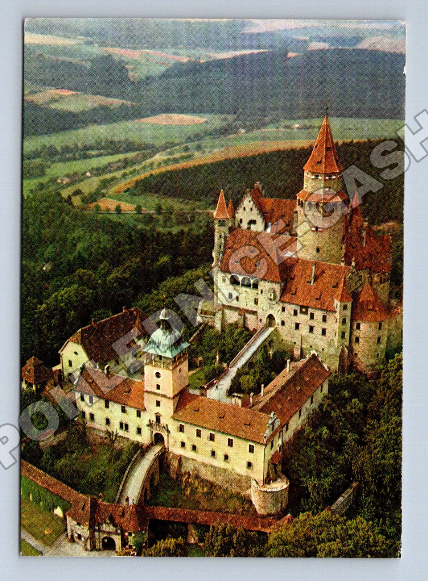 Pohlednice Bouzov hrad (M35224)