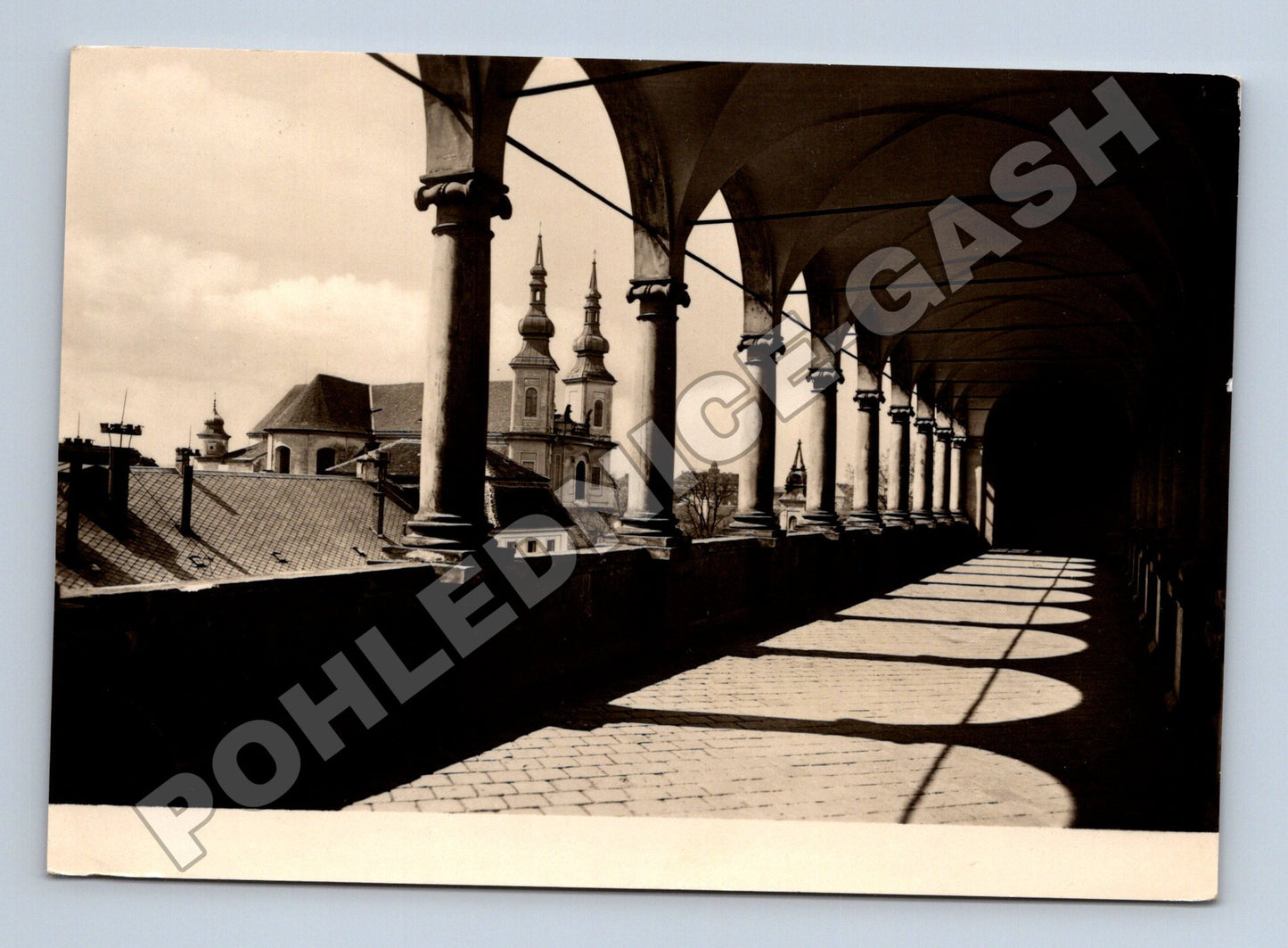 Pohlednice Litomyšl loggie zámku (M35233)