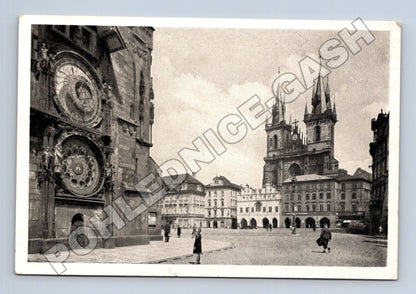 Pohlednice Praha Staroměstské náměstí Týnský chrám (M35240)