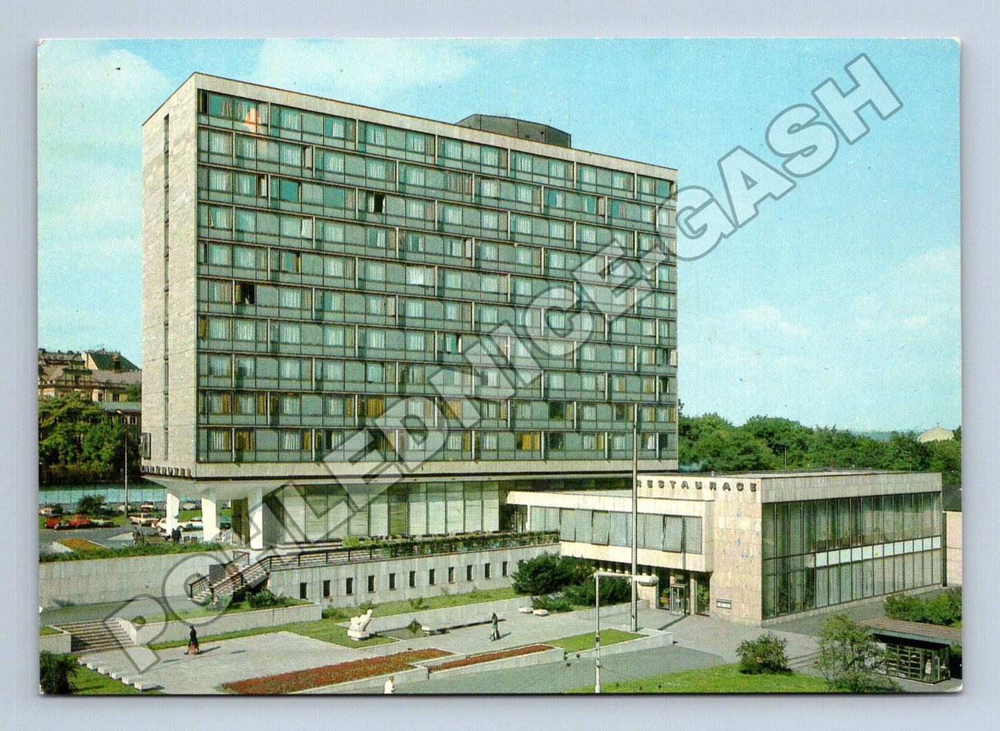 Pohlednice Praha Park Hotel 1986 (M35242)