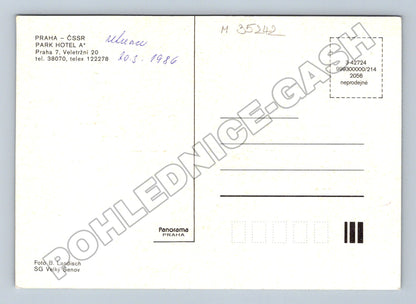 Pohlednice Praha Park Hotel 1986 (M35242)