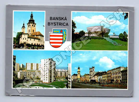 Pohlednice Slovensko Banská Bystrica koláž 1970s (M35257)