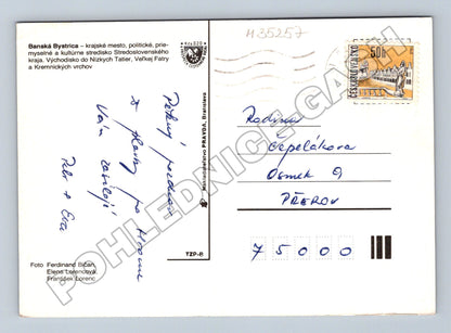 Pohlednice Slovensko Banská Bystrica koláž 1970s (M35257)