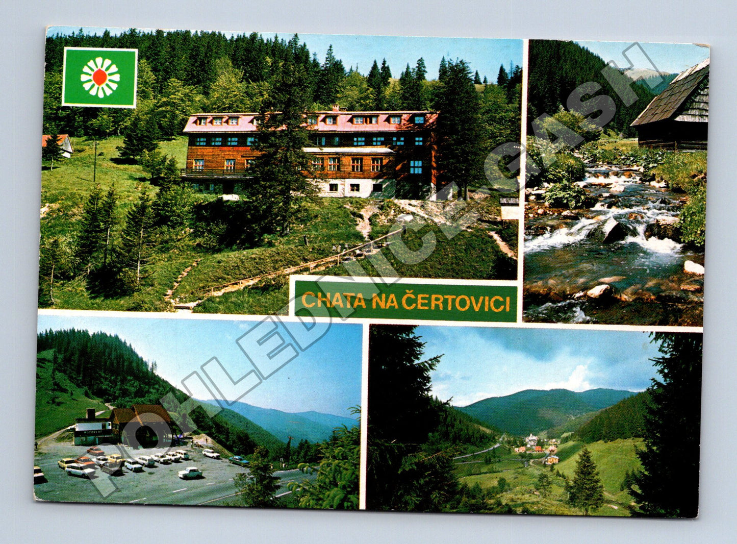 Pohlednice Slovensko Nízké Tatry Chata na Čertovici (M35260)
