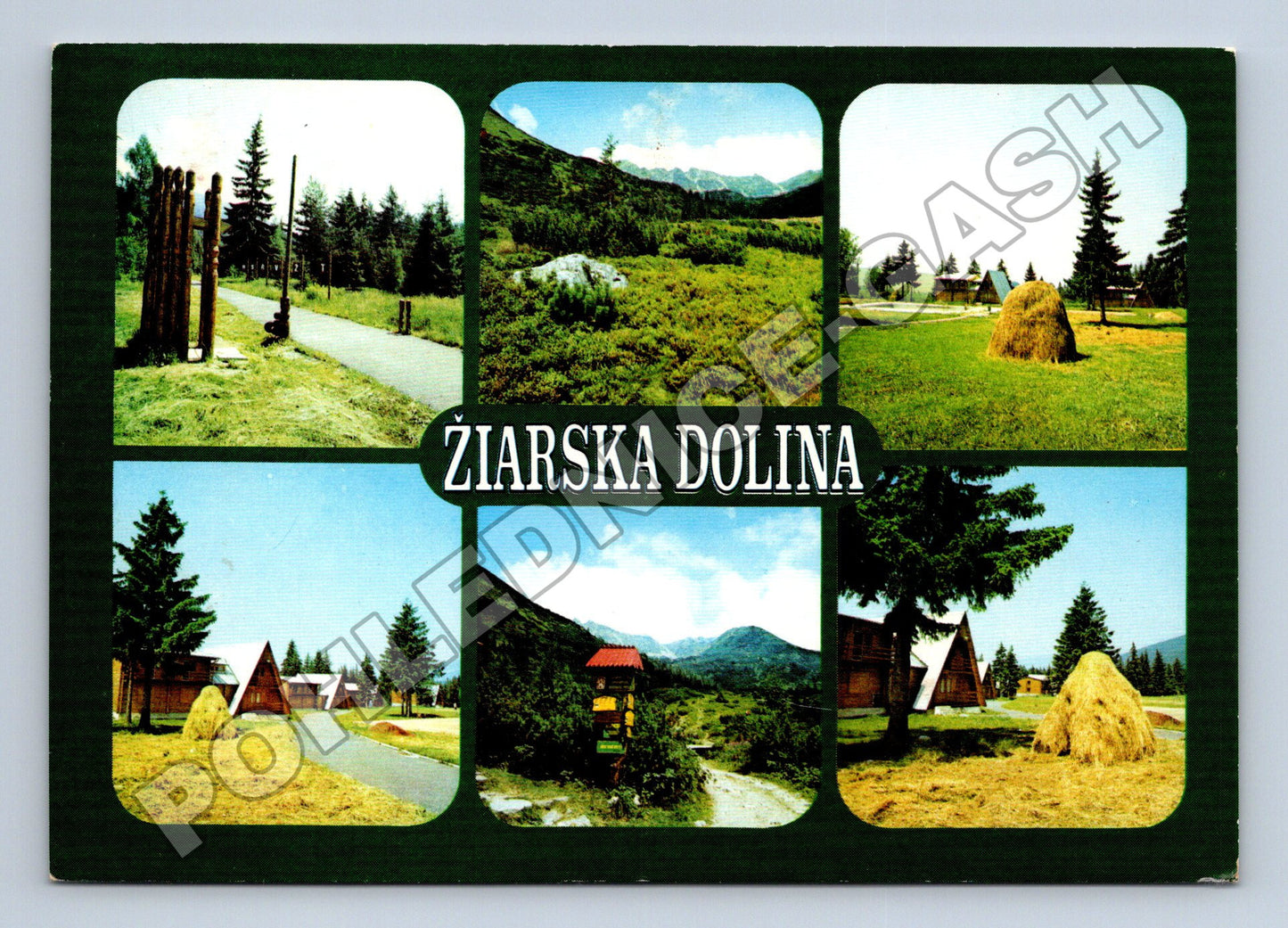 Pohlednice Slovensko Žiarska dolina více motivů (M35262)