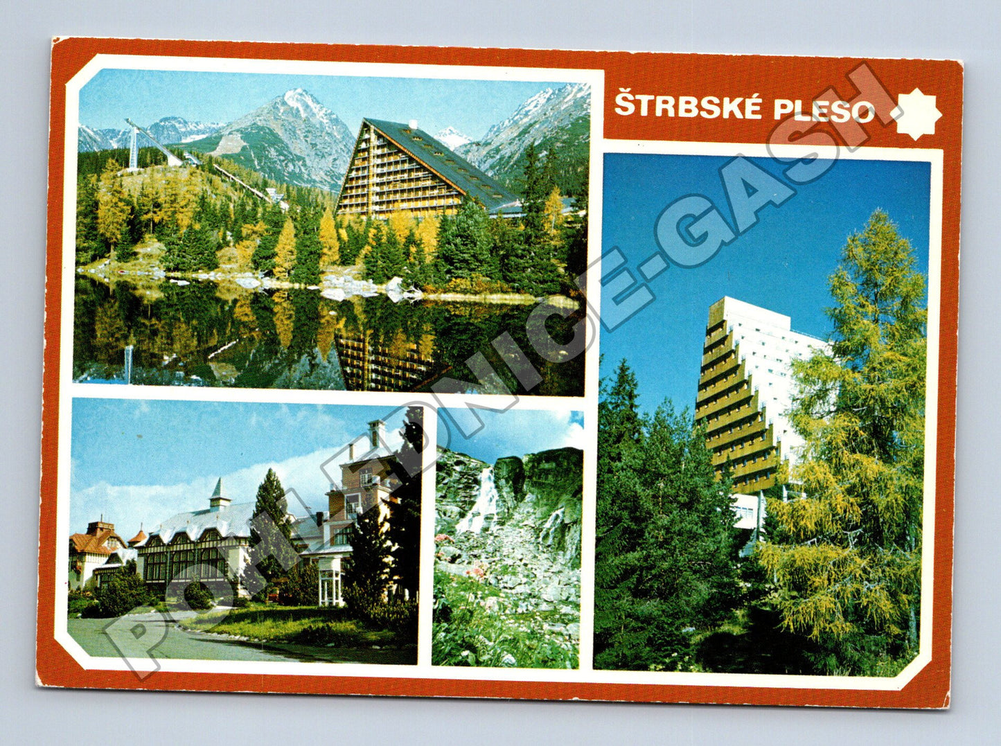 Pohlednice Slovensko Štrbské Pleso více pohledů (M35264)