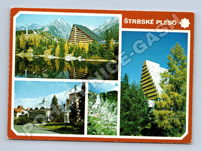 Pohlednice Slovensko Štrbské Pleso více pohledů (M35264)