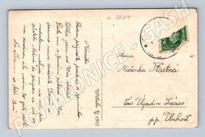 Pohlednice herečka kolor 1927 (M3527)