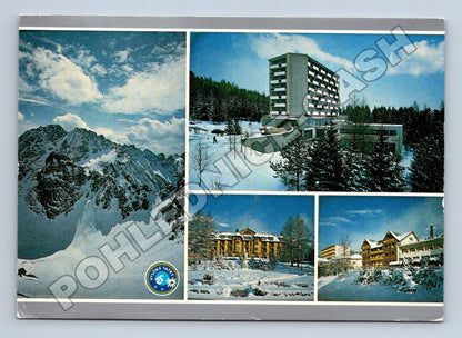 Pohlednice Slovensko Vysoké Tatry zimní motivy 1970 (M35270)