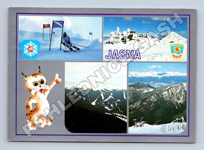 Pohlednice Slovensko Jasná Nízké Tatry zimní sporty (M35272)