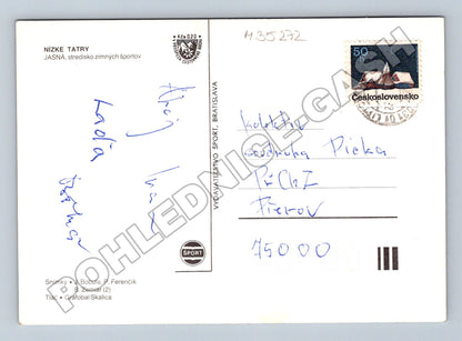 Pohlednice Slovensko Jasná Nízké Tatry zimní sporty (M35272)