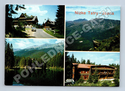 Pohlednice Slovensko Nízké Tatry Jasná více motivů (M35274)