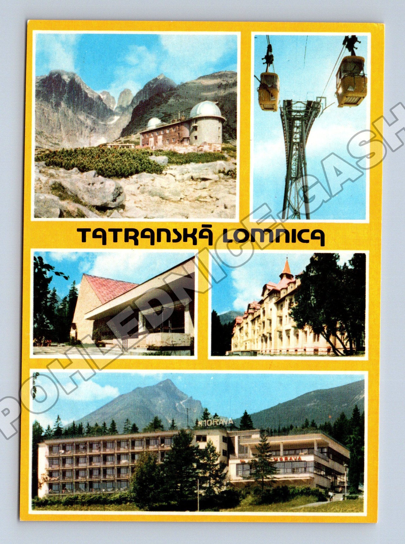 Pohlednice Slovensko Tatranská Lomnica multi pohled (M35275)