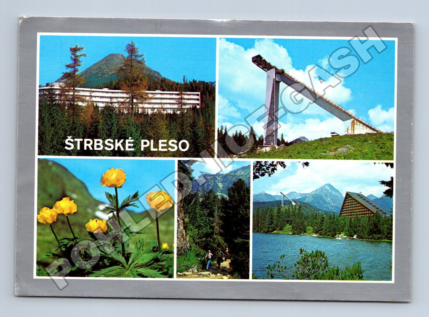 Pohlednice Slovensko Štrbské Pleso různé motivy 1990 (M35277)