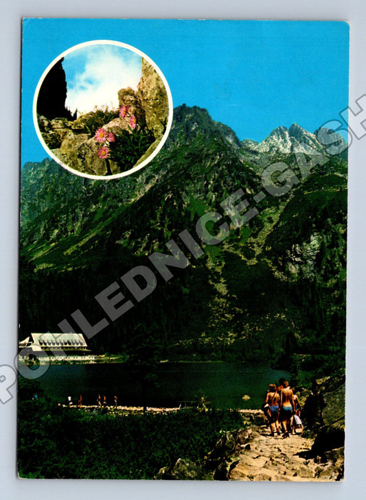 Pohlednice Slovensko Vysoké Tatry Popradské pleso (M35282)