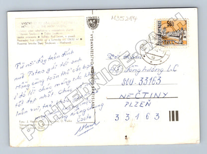 Pohlednice Slovensko Vysoké Tatry lanovka hotel 1962 (M35284)
