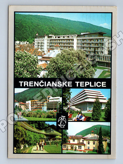 Pohlednice Slovensko Trenčianske Teplice 1983 (M35285)