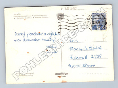 Pohlednice Slovensko Trenčín 1976 (M35286)