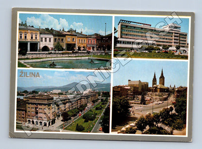 Pohlednice Slovensko Žilina multi-view 1970s (M35287)