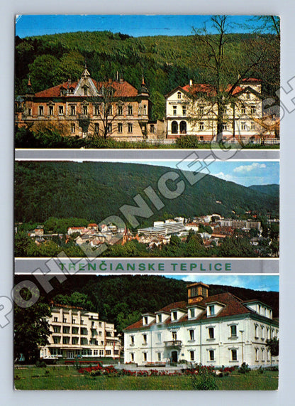 Pohlednice Slovensko Trenčianske Teplice lázně 1957 (M35288)