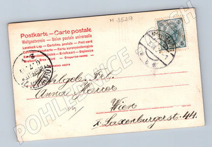 Pohlednice Verliebt portrét ženy cca 1910 (M3529)