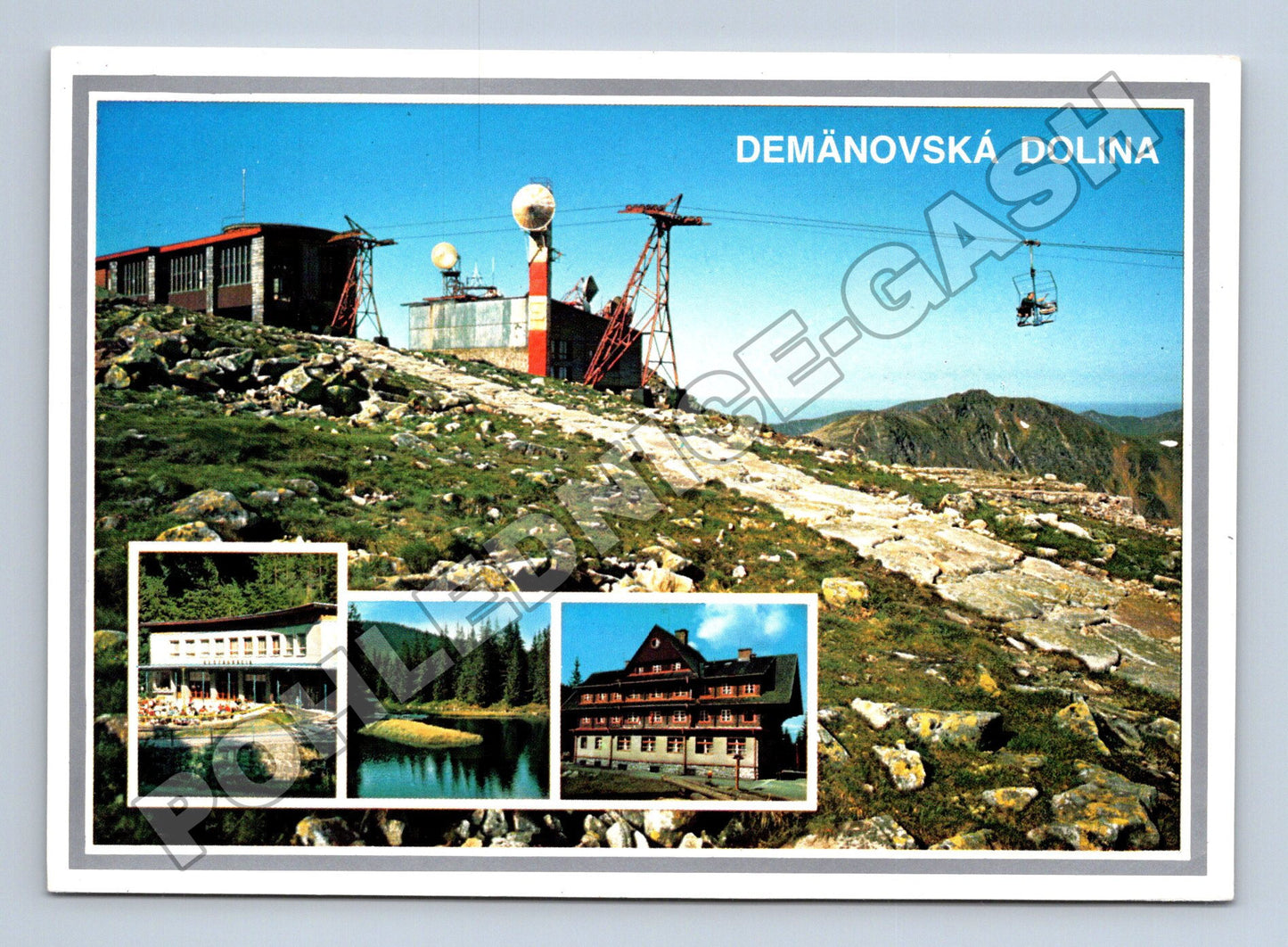 Pohlednice Slovensko Demänovská Dolina horská lanovka (M35292)