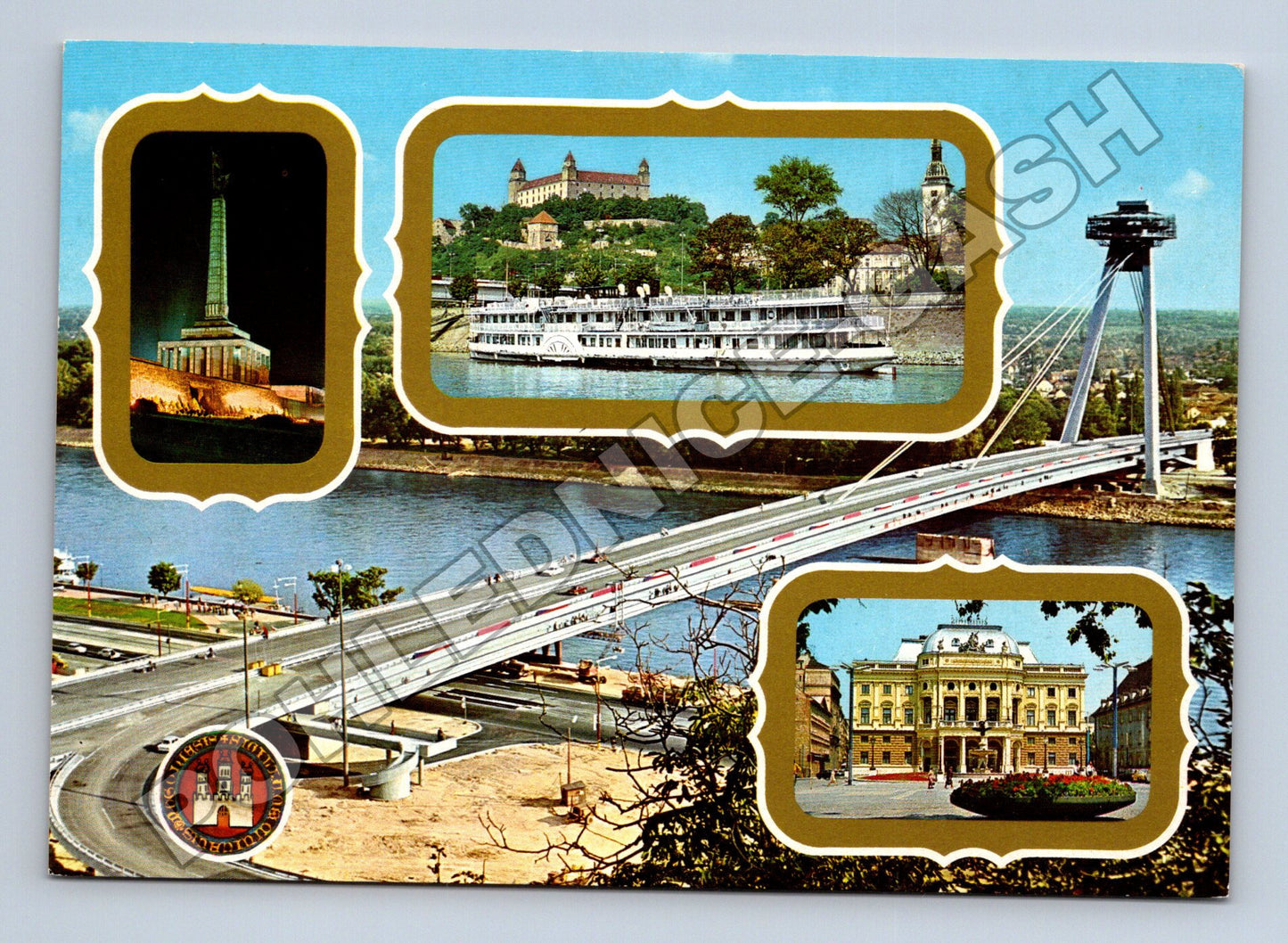 Pohlednice Slovensko Bratislava multi-view (M35297)