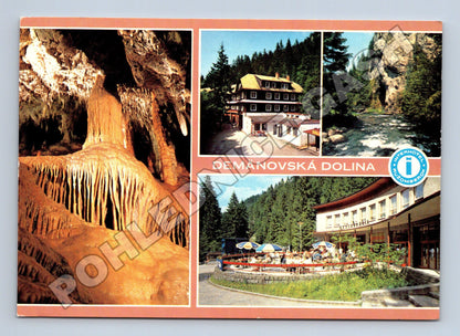 Pohlednice Slovensko Demänovská dolina jeskyně hotel (M35299)