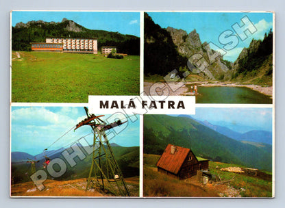 Pohlednice Slovensko Malá Fatra různé motivy 1969 (M35301)