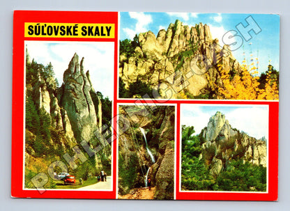 Pohlednice Slovensko Súľovské skaly (M35303)