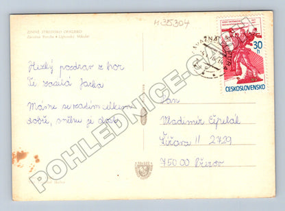 Pohlednice Slovensko Opalisko lyžařské středisko 1978 (M35304)