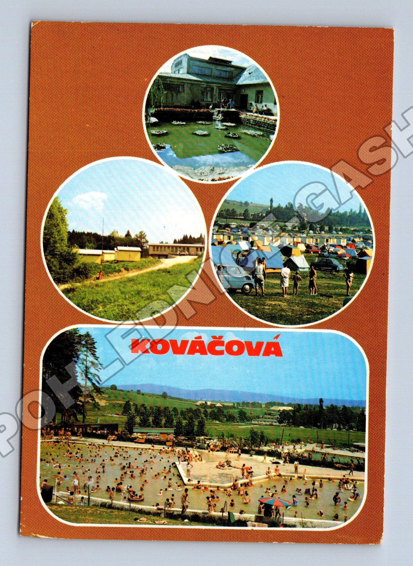 Pohlednice Slovensko Kováčová lázně více pohledů (M35314)