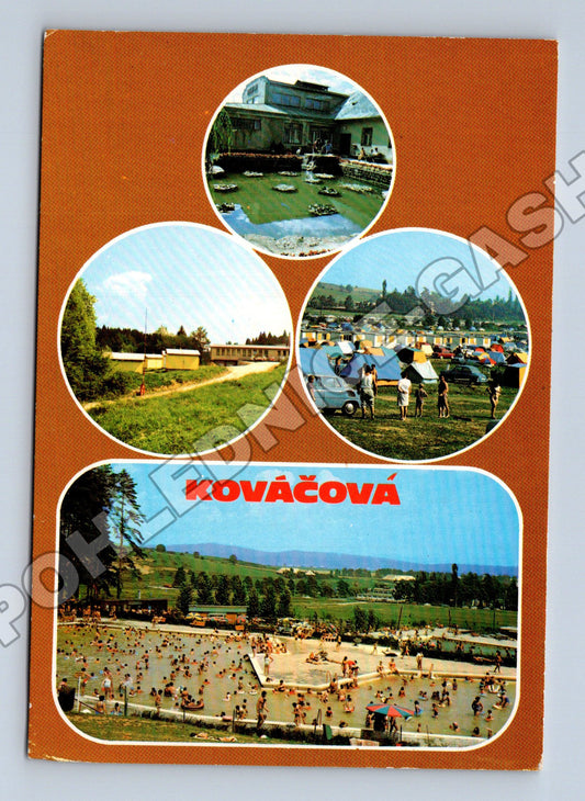 Pohlednice Slovensko Kováčová lázně více pohledů (M35314)