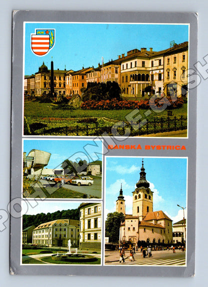 Pohlednice Slovensko Banská Bystrica koláž 1960s (M35318)