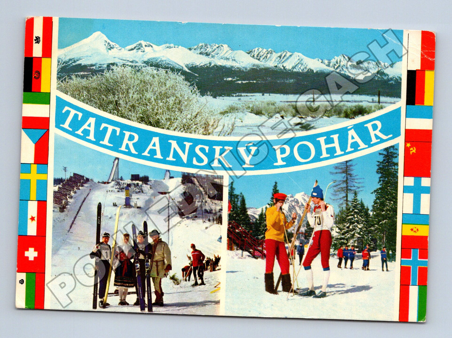 Pohlednice Slovensko Tatranský pohár lyžování (M35320)