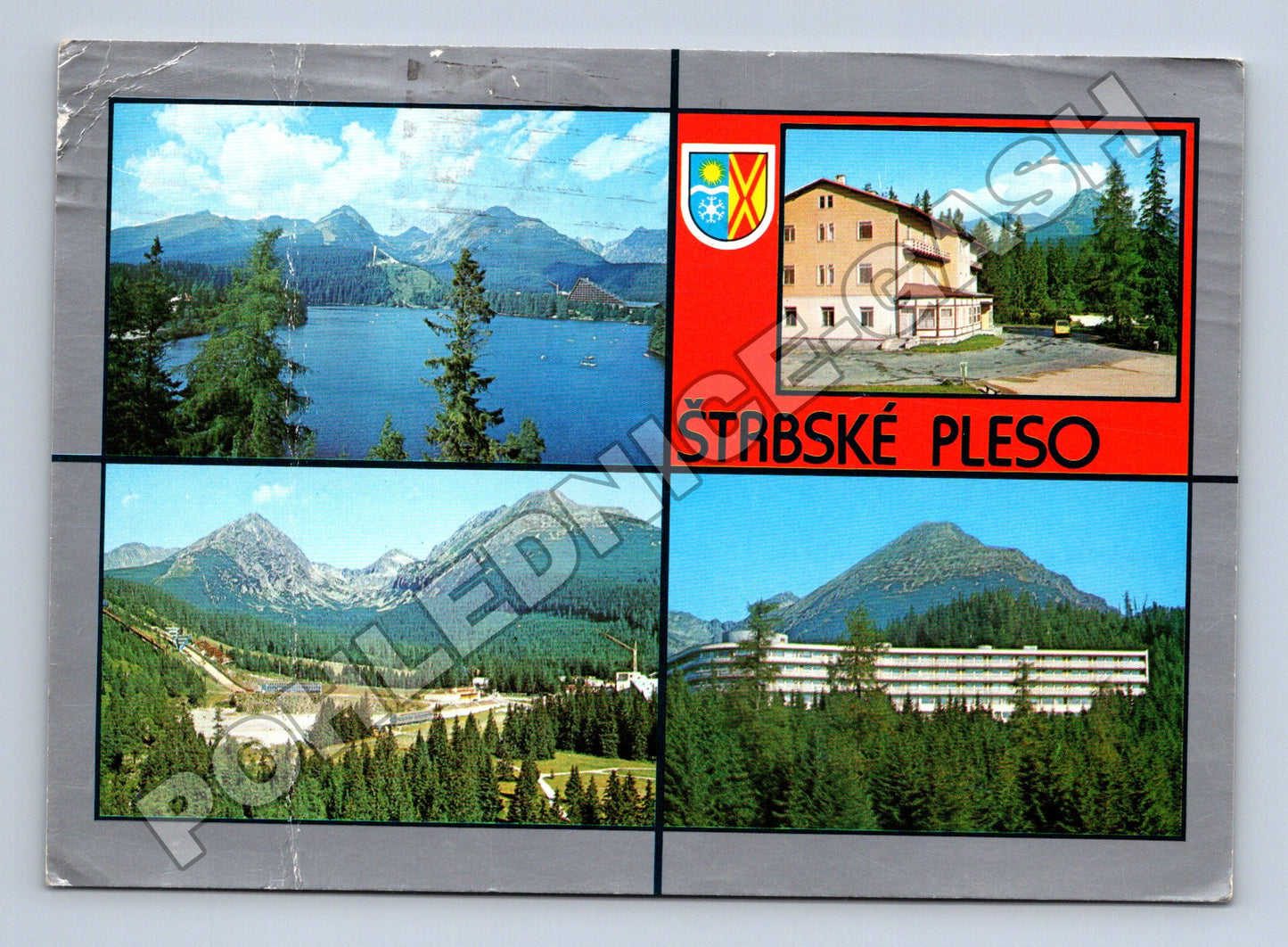 Pohlednice Slovensko Štrbské Pleso různé motivy 1988 (M35324)